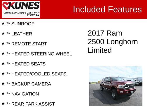 2017 RAM 2500 Limited