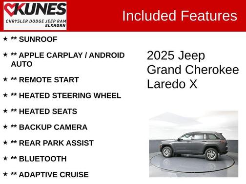 2025 Jeep Grand Cherokee Laredo X