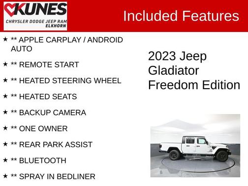 2023 Jeep Gladiator Sport