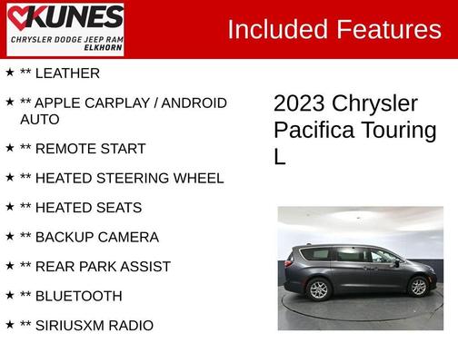 2023 Chrysler Pacifica Touring-L