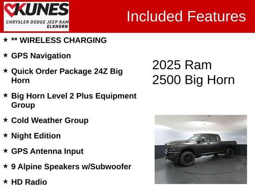 2025 RAM 2500 Big Horn