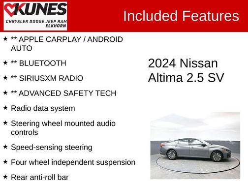 2024 Nissan Altima 2.5 SV