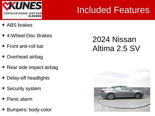 2024 Nissan Altima 2.5 SV