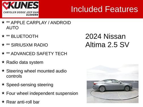 2024 Nissan Altima 2.5 SV