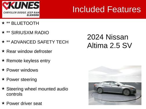2024 Nissan Altima 2.5 SV