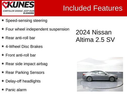 2024 Nissan Altima 2.5 SV
