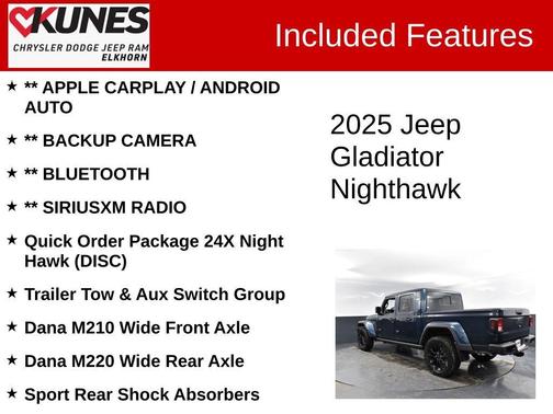 2025 Jeep Gladiator Sport