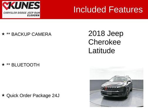 2018 Jeep Cherokee Latitude