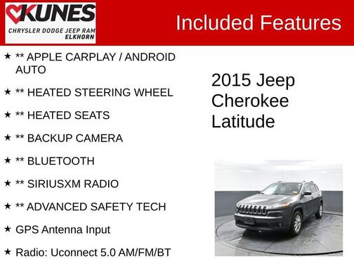 2015 Jeep Cherokee Latitude