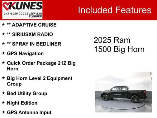 2025 RAM 1500 Big Horn/Lone Star
