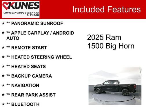 2025 RAM 1500 Big Horn/Lone Star