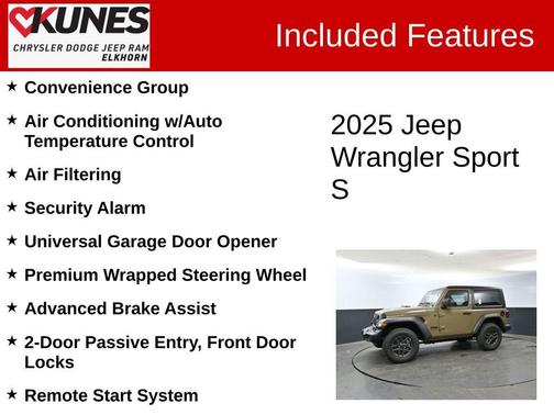 2025 Jeep Wrangler Sport
