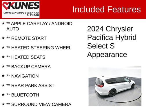 2024 Chrysler Pacifica Hybrid Select