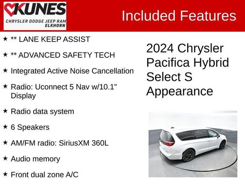 2024 Chrysler Pacifica Hybrid Select