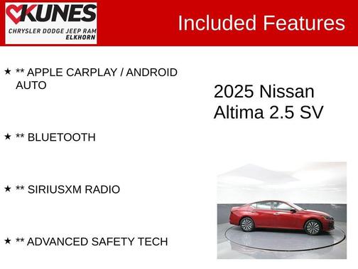 2025 Nissan Altima SV