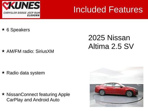 2025 Nissan Altima SV