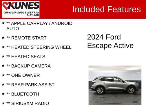 2024 Ford Escape Active