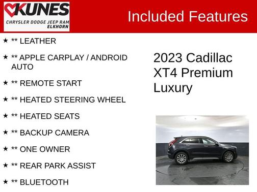 2023 Cadillac XT4 Premium Luxury