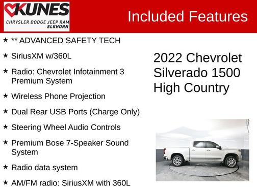 2022 Chevrolet Silverado 1500 High Country