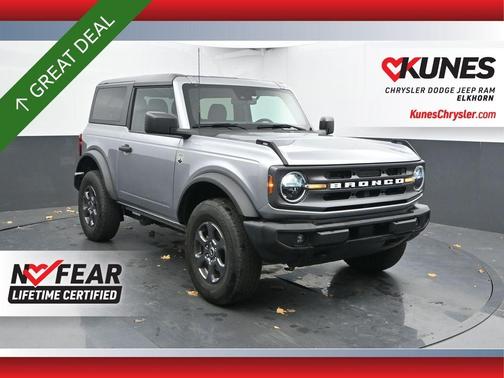 Iconic Silver Metallic 2022 Ford Bronco Big Bend