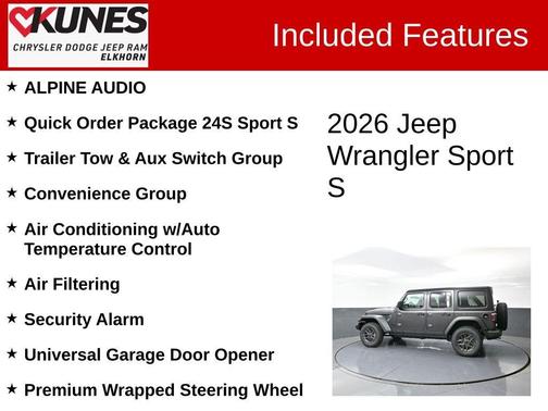 2026 Jeep Wrangler Sport