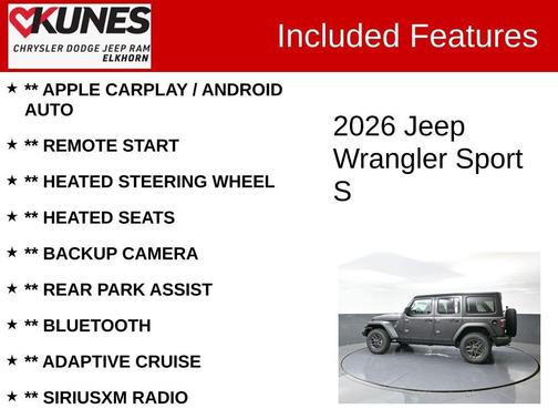 2026 Jeep Wrangler Sport