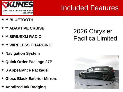 2026 Chrysler Pacifica Limited