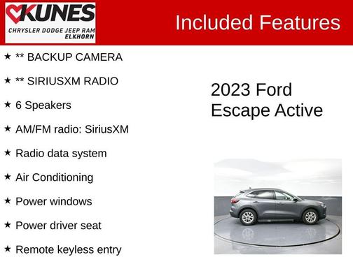 2023 Ford Escape Active