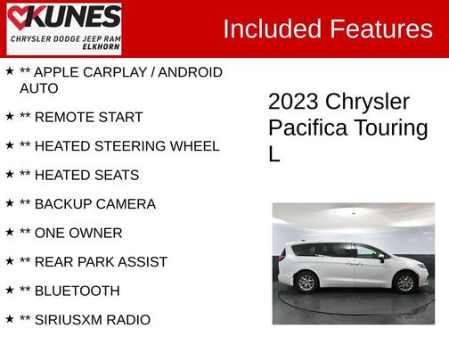 2023 Chrysler Pacifica Touring-L