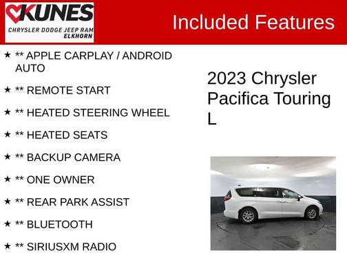 2023 Chrysler Pacifica Touring-L