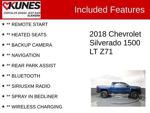 2018 Chevrolet Silverado 1500 LT