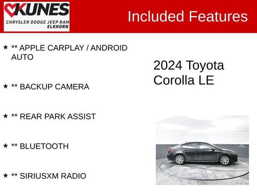 2024 Toyota Corolla LE