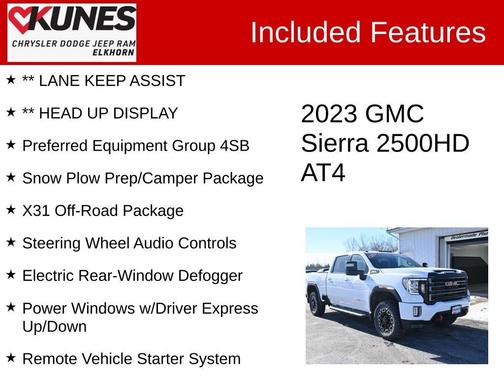 2023 GMC Sierra 2500 AT4