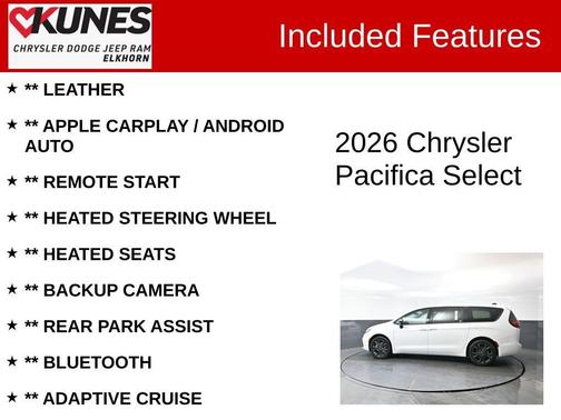 2026 Chrysler Pacifica Select