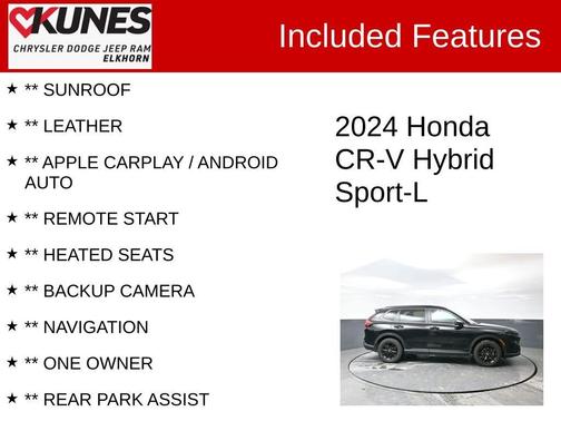 2024 Honda CR-V Hybrid Sport-L
