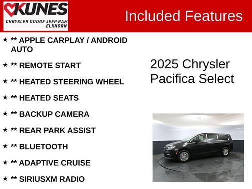 2025 Chrysler Pacifica Select