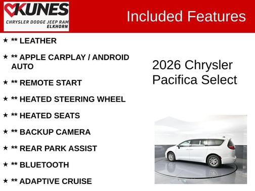 2026 Chrysler Pacifica Select