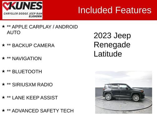 2023 Jeep Renegade Latitude