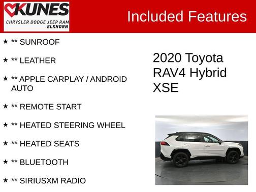 2020 Toyota RAV4 Hybrid XSE