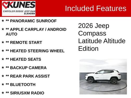 2026 Jeep Compass Latitude