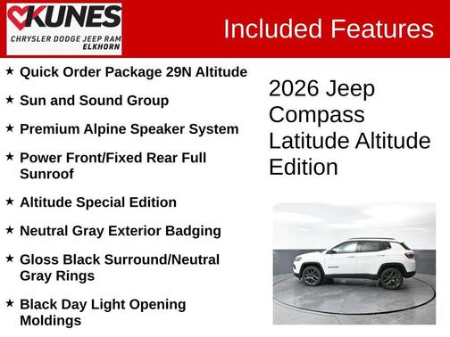 2026 Jeep Compass Latitude