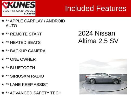 2024 Nissan Altima 2.5 SV