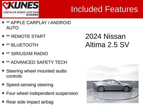 2024 Nissan Altima 2.5 SV