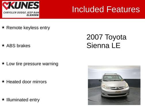 2007 Toyota Sienna LE