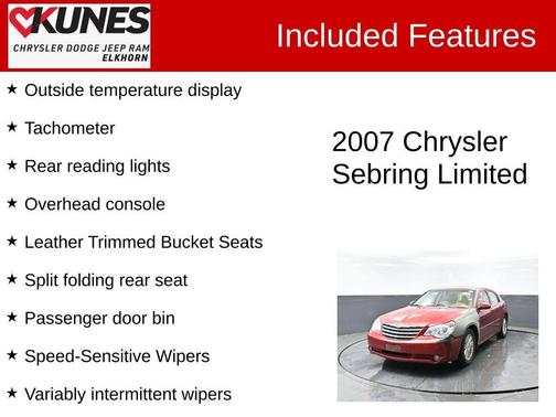2007 Chrysler Sebring Limited