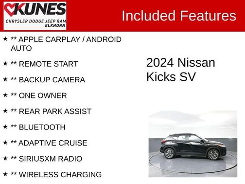 2024 Nissan Kicks SV
