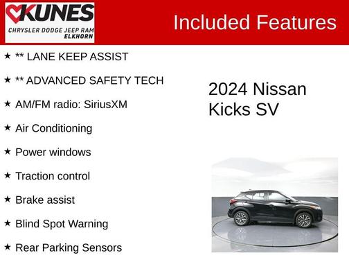 2024 Nissan Kicks SV