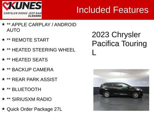 2023 Chrysler Pacifica Touring-L