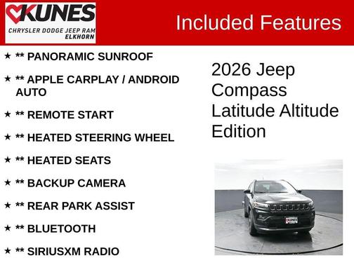 2026 Jeep Compass Latitude