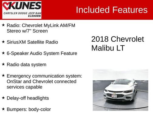 2018 Chevrolet Malibu LT